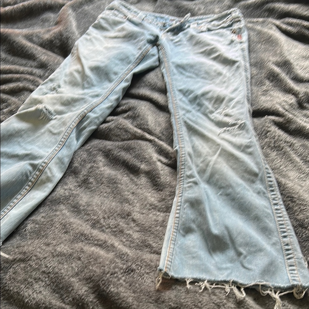 Silver Jeans Blue Flare Wide Leg